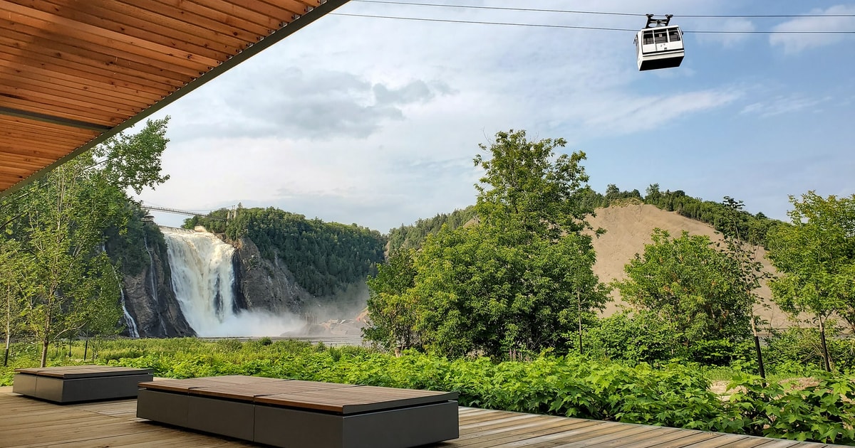 Quebec City Montmorency Falls with Cable Car Ride GetYourGuide