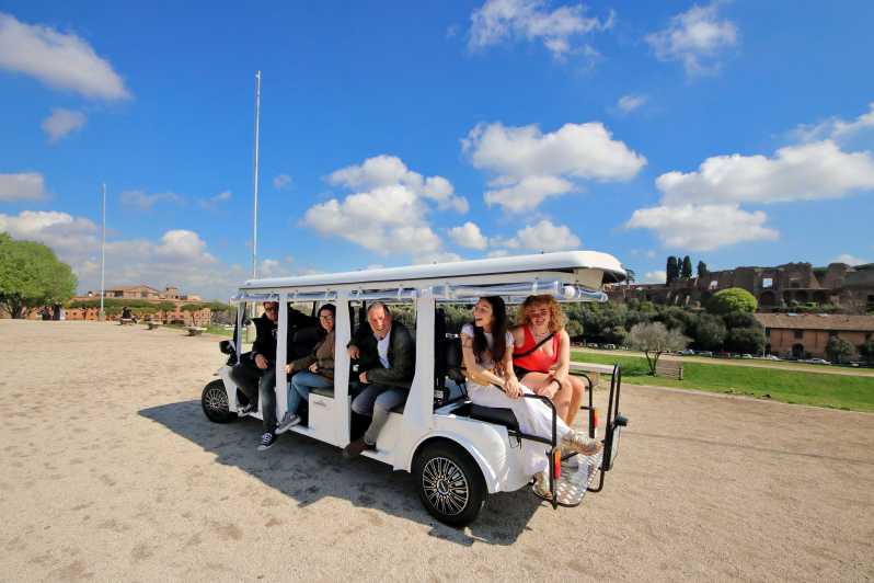 Rome: Small Group City Highlights Tour in Electric Cart