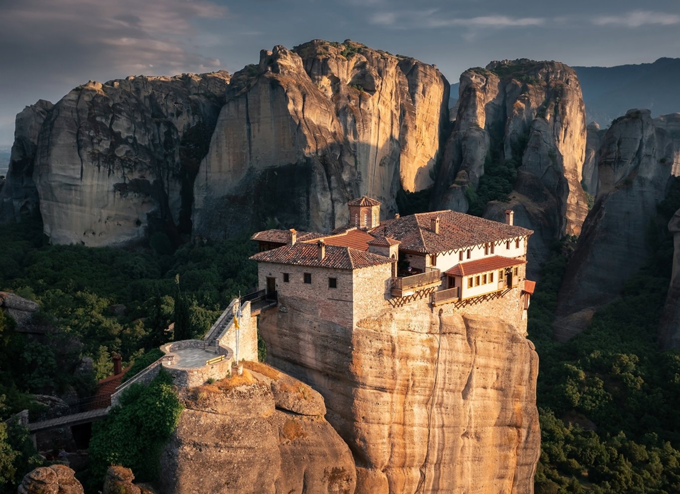 Athen: Dagsudflugt til Meteora-klostrene med huler og frokost