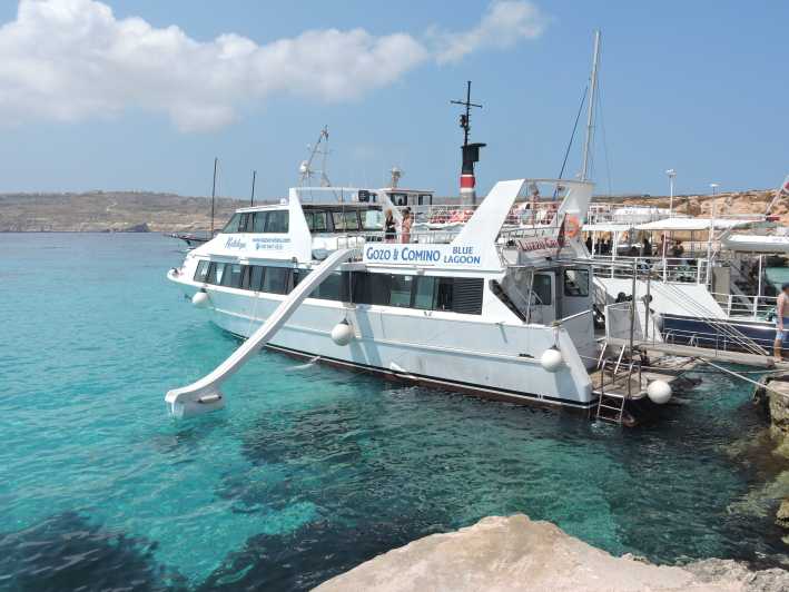 Vanuit Sliema: dagcruise naar Gozo, Comino en de Blue Lagoon