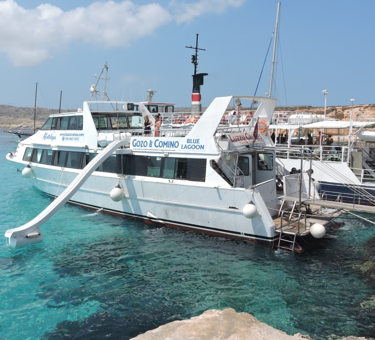 From Sliema: Gozo, Comino and The Blue Lagoon Day Cruise