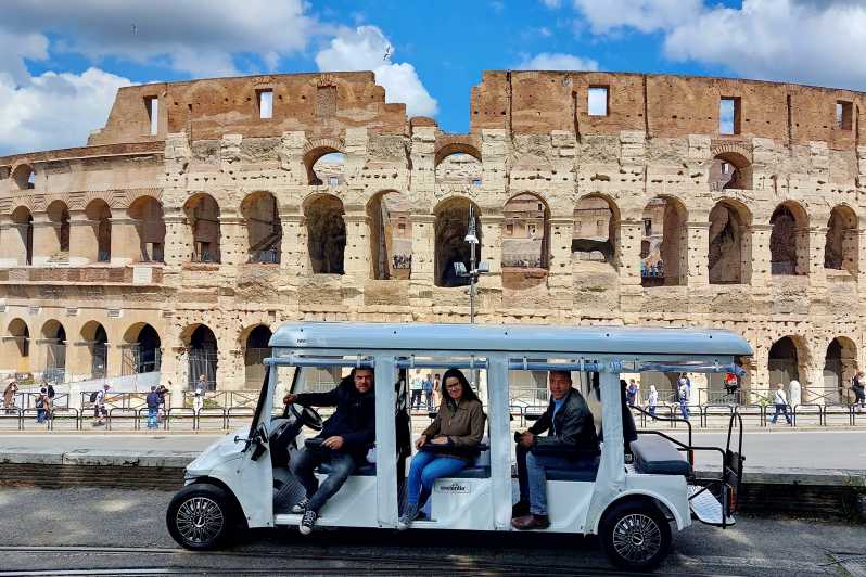 Rome: Small Group City Highlights Tour in Electric Cart