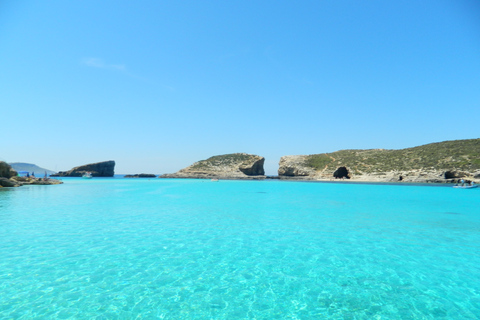 Van Sliema: Gozo, Comino en Blue LagoonVan Sliema: Gozo, Comina en Blue Lagoon