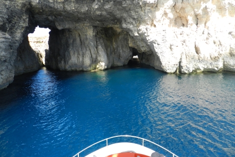 From Sliema: Comino, Crystal Lagoon, and Blue Lagoon Cruise