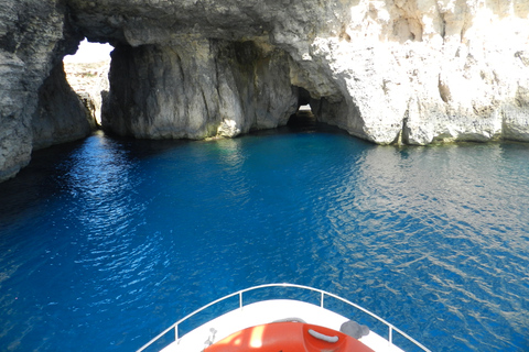 Vanuit Sliema: cruise naar Comino, Crystal Lagoon en Blue Lagoon