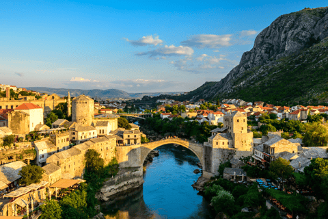 Excursion privée d'une journée : Mostar et les chutes de Kravice depuis Du