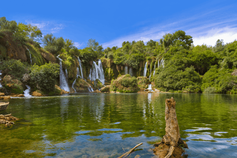 Excursion privée d'une journée : Mostar et les chutes de Kravice depuis Du