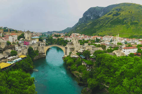 Excursion privée d'une journée : Mostar et les chutes de Kravice depuis Du