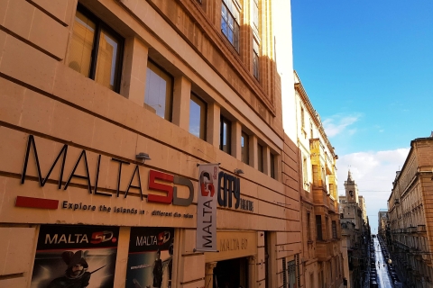 La Valette : Spectacle audiovisuel 5D de Malte