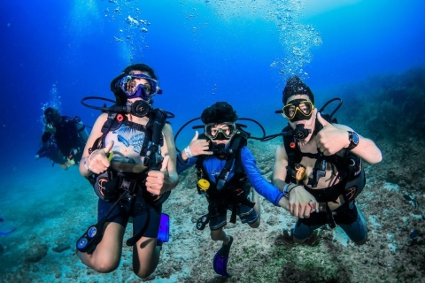 Discovering diving: First immersion experience at Maroma