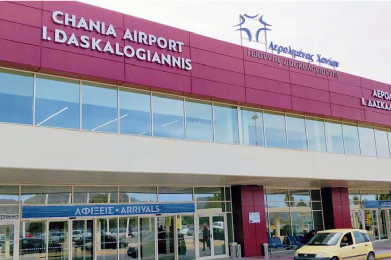Chania Airport (CHQ) to/from Chania suburbs- Zone 2 Chania Airport (CHQ) to/from Chania suburbs-Zone 2- up to 10