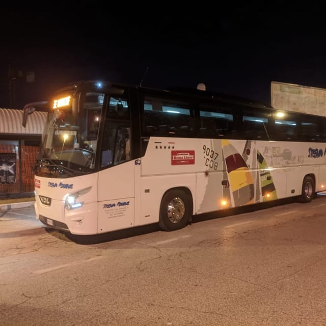 Roma: Traslado En AUTOBÚS A/desde San Benedetto | GetYourGuide