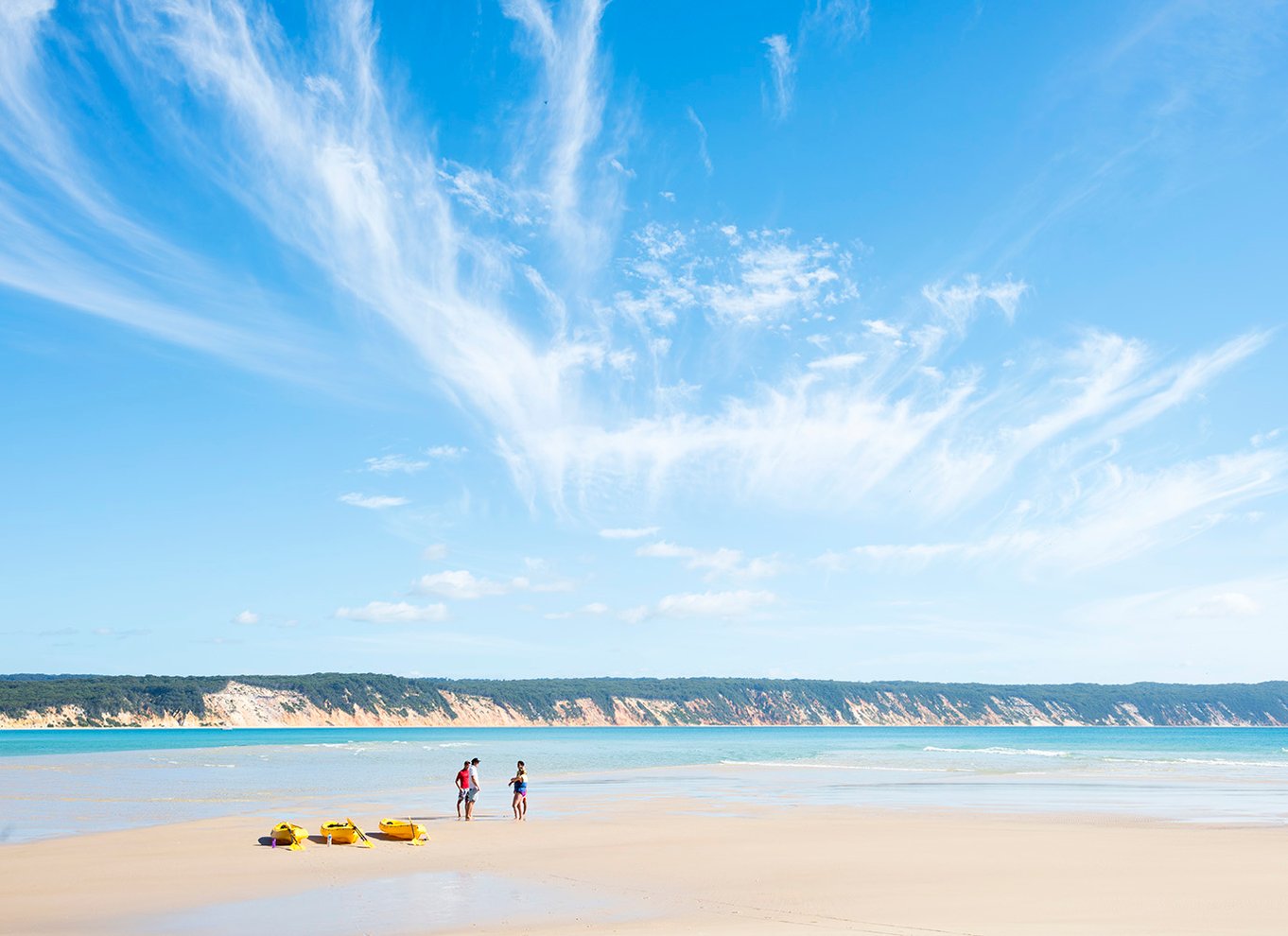 Rainbow Beach: 4WD Beach Drive Adventure og surf-lektion