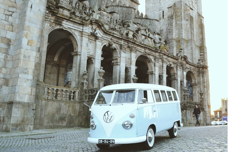 Porto: Guided City Complet Tour in a 60´s Vw VanPorto: Guided tour of the entire city and surrounding area