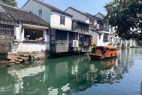Excursión Privada de un Día: Ciudad de Shanghai y Ciudad Acuática de Zhujiajiao