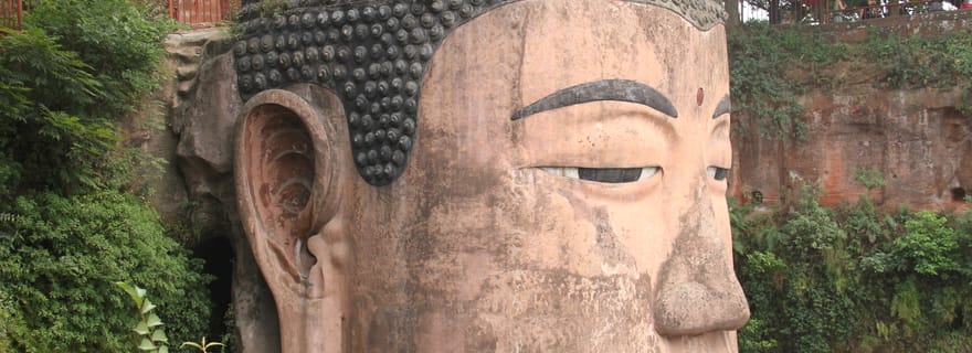 Visite d'une jounée du Bouddha géant de Leshan au départ de Chengdu