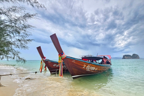Koh Lanta : Excursion en bateau à longue queue dans les 4 îles avec déjeuner buffetCircuit des 4 îles en bateau à longue queue partagé