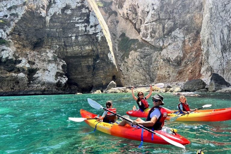 *NOUVEAU* Excursion en kayak dans les grottes et avec masque et tuba à Cala Portixol