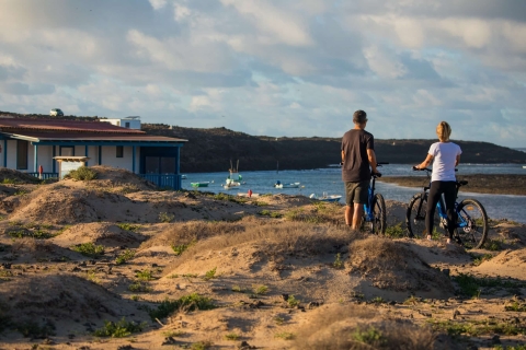 Corralejo : Visite autoguidée à vélo électrique jusqu'à la plage de Popcorn