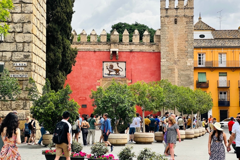 Sevilla: Königlicher Alcazar & Highlights von Sevilla WanderungKöniglicher Alcazar & Highlights von Sevilla - Chinesisch