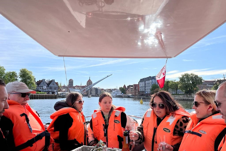 Gdańsk: Passeio turístico em EcoCruise pelo centro histórico de Gdansk