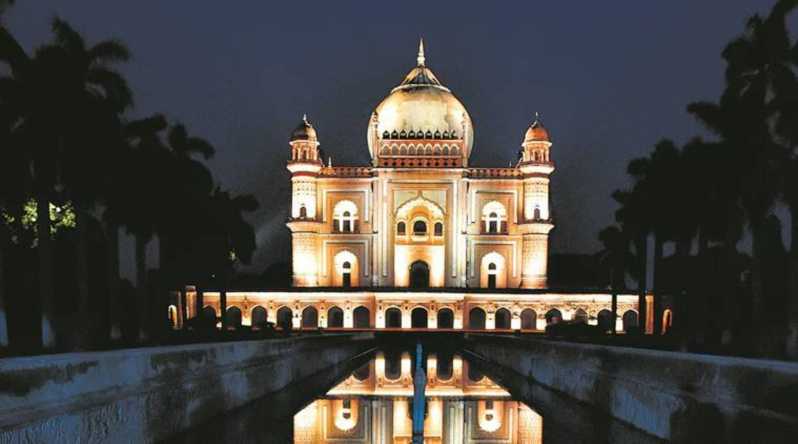Delhi: Geführte Abendtour durch die Stadt Delhi