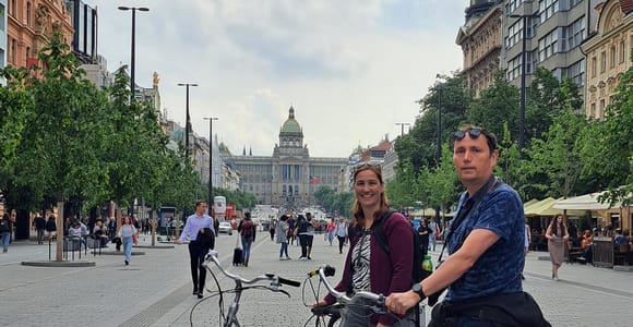 Prague E-Bike City Ride tour : 2hrs