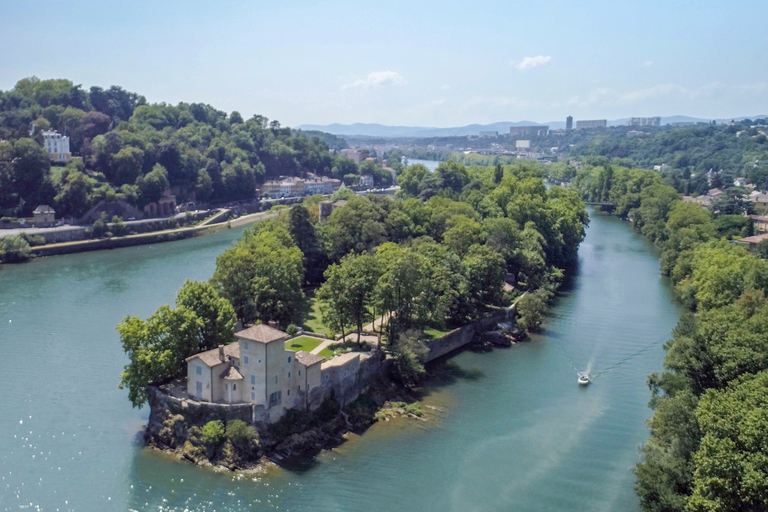 Lyon: från Confluence till Barbe Island i elektrisk båtLyon: från Confluence till Barbe Island