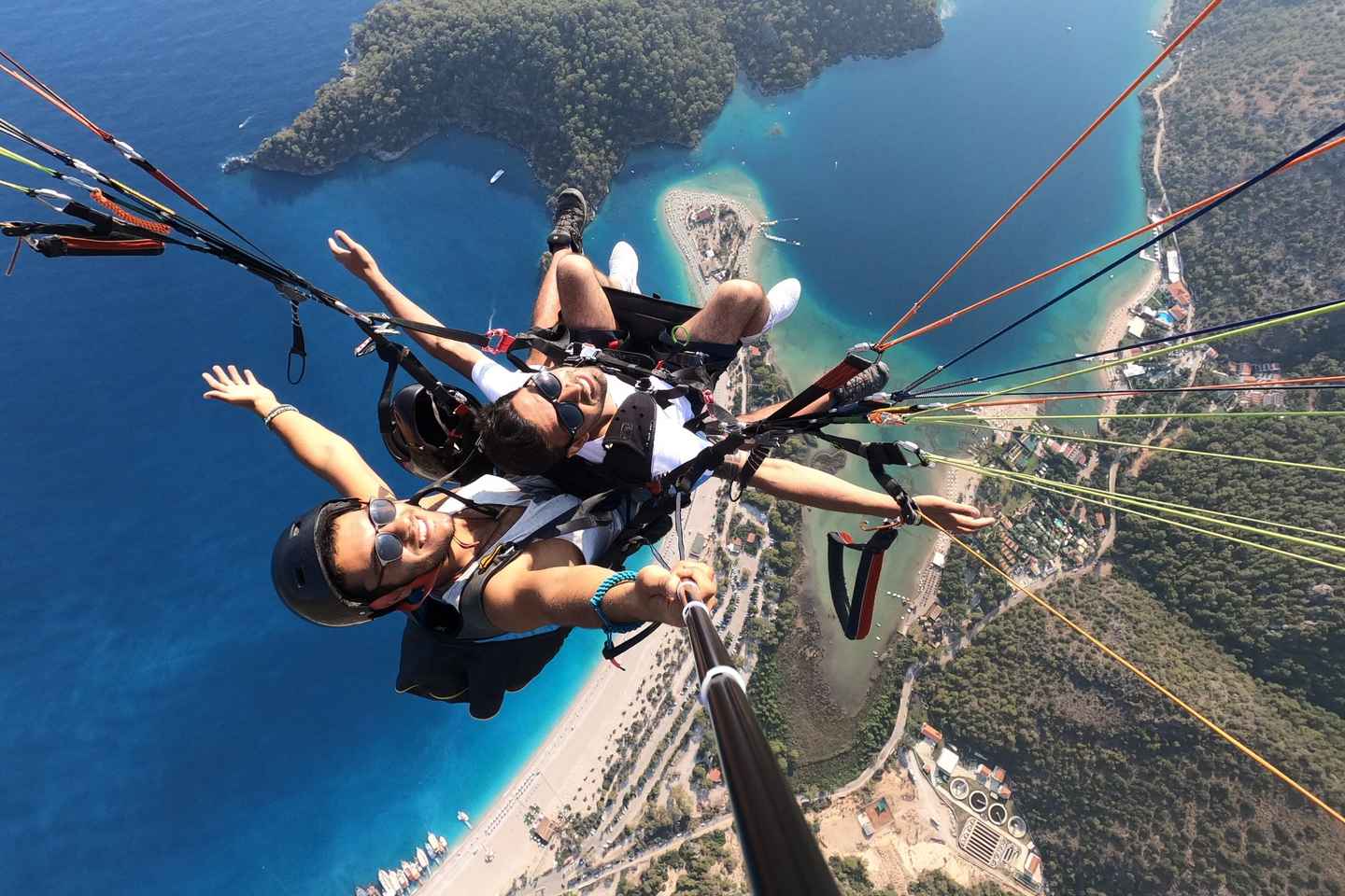 From Marmaris: Fethiye Paragliding Experience w/Lunch