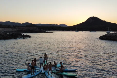 Cala Ratjada: частный SUP закат с напитками