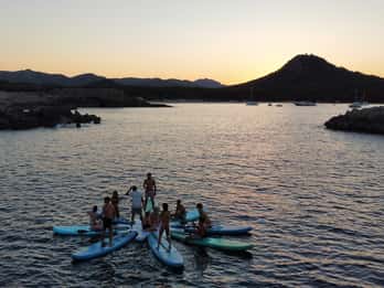 Cala Ratjada: частный SUP закат с напитками