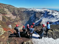 Salita al vulcano Villarrica 2.847masl, da Pucón - Hizvo