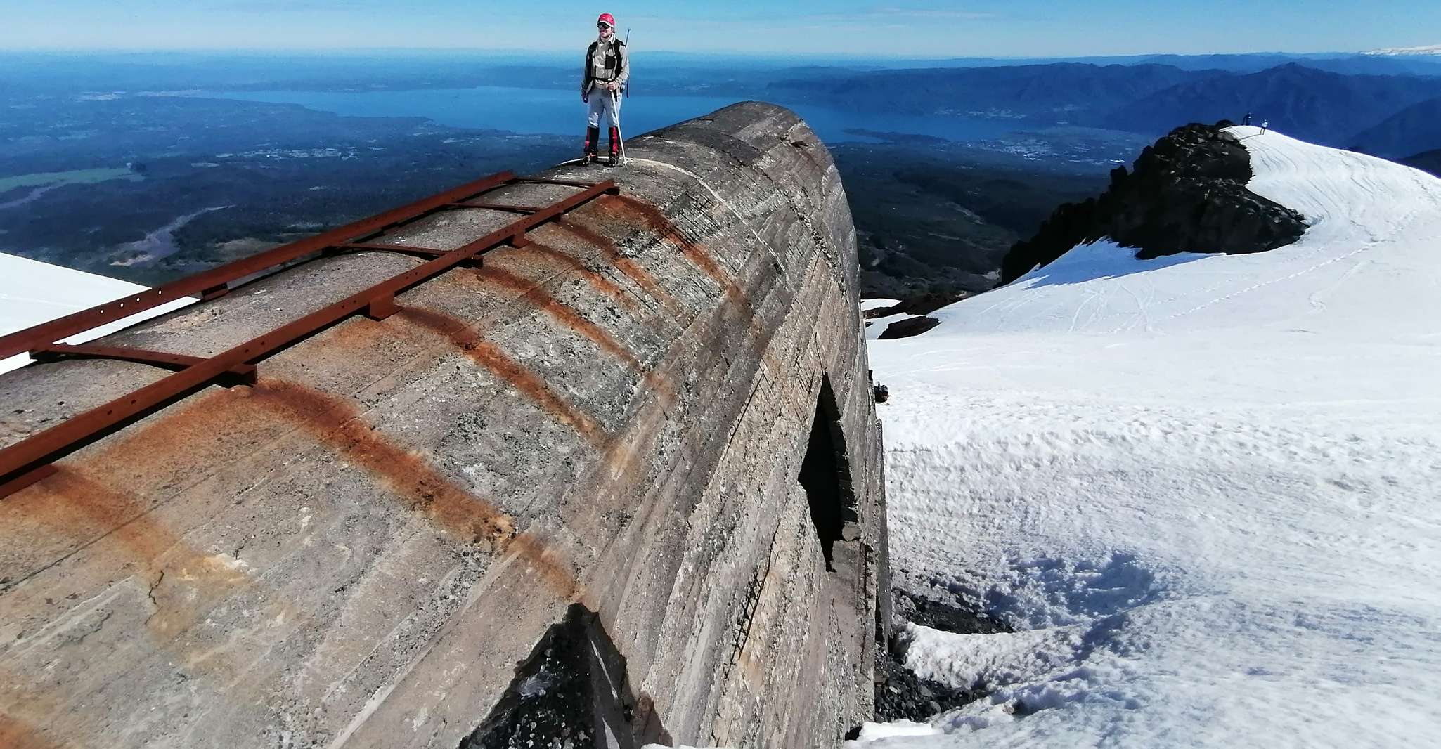 ascension vers le volcan Villarrica 2,847masl, de Pucón - Hizvo