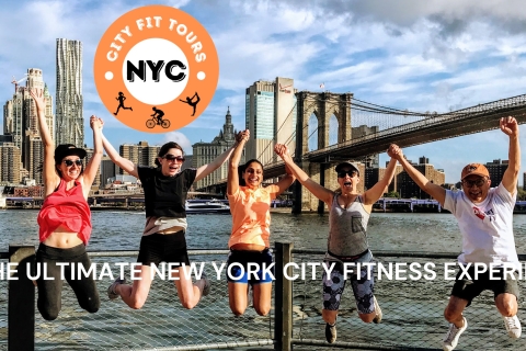 Van Manhattan: 1,5 uur durende Brooklyn Bridge Running Tour