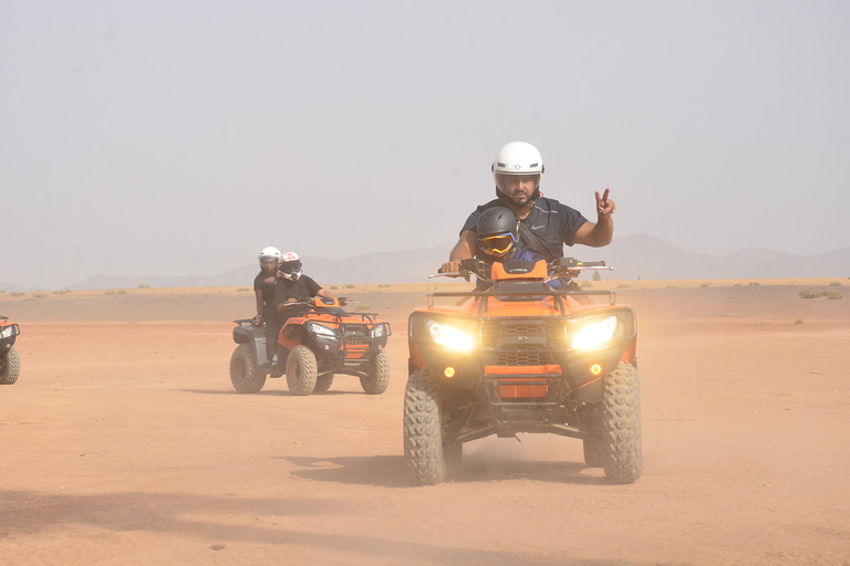 Marrakesh: Palmeraie Guidad Quad Tour med tepausMarrakech: Guidad fyrhjulingstur i Palmeraie med tebjudning