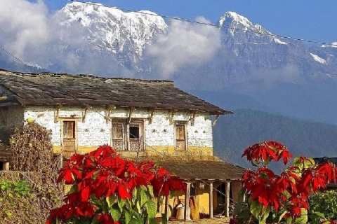 Pokhara: wycieczka z przewodnikiem do punktu widokowego 5 Himalajów