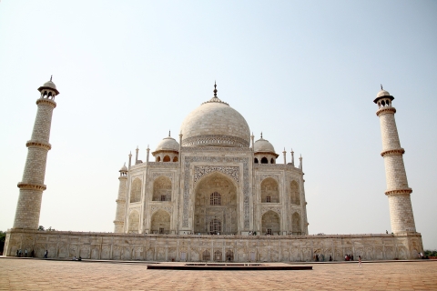 Au départ de Delhi : visite privée du Taj Mahal et du fort d'Agra au lever du soleilForfait tout compris