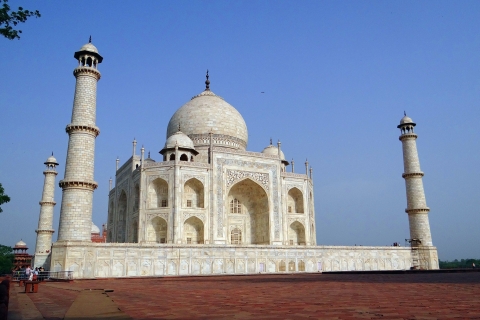 From Delhi: Taj Mahal and Agra Fort Private Sunrise Tour Basic Package