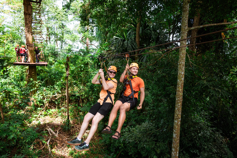 Khao Lak: Sky Rock Zipline Adventure With Transfer Rock 3 (Zipline 10 Platforms) w/ Free Transfer