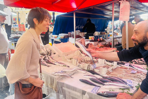 Visite du marché de Catane et cours de cuisine du chef Riccardooption standard