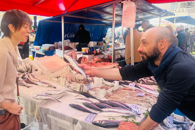 Catânia: excursão ao mercado e aula de culinária com o chef Riccardo