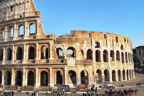 Roma: Tour guidato del Colosseo e ingresso ai ForiTour guidato del Colosseo in inglese