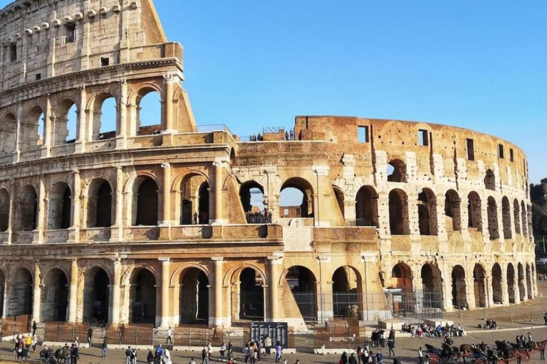 Roma: Tour guidato del Colosseo e ingresso ai ForiTour guidato del Colosseo in inglese