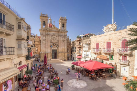 Desde Sliema: Gozo, Comino y la Laguna Azul en barco y autobús