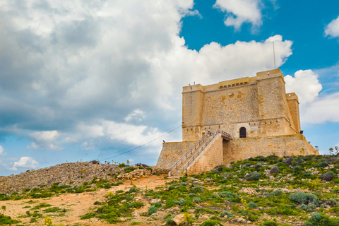 From Sliema: Gozo, Comino & The Blue Lagoon Boat & Bus Tour