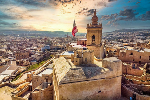 Au départ de Sliema : Gozo, Comino et le Blue Lagoon : excursion en bateau et en bus