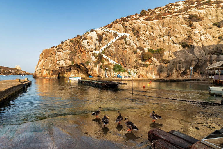 From Sliema: Gozo, Comino & The Blue Lagoon Boat & Bus Tour