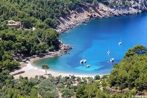 Puerto de Sóller: Passeio de barco de regresso a Cala Tuent