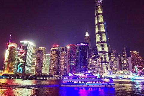 Shanghai in 5 Hours: River Cruise, Shanghai Tower & Dining