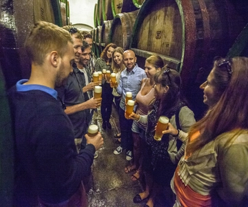 Pilsnerbryggeriomvisning inkl. ølsmaking og den tsjekkiske byen Pilsen